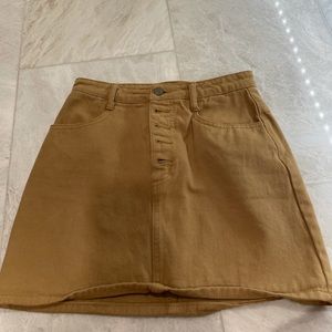 Brandy melville jean skirt